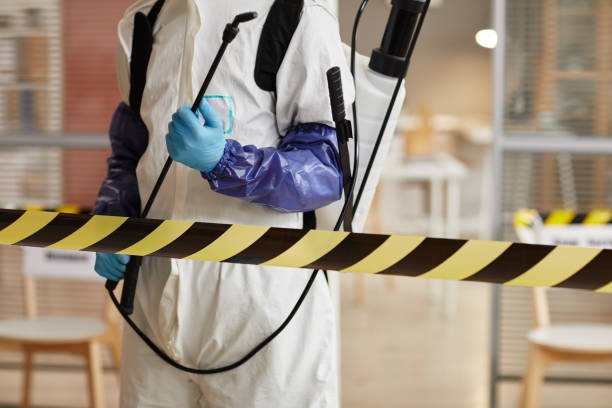 Professional Sewage Cleanup technician working in Unadilla, GA